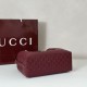 Replica Gucci 815214 Borsa tote media GG Emblem in pelle goffrata nera Imitazione