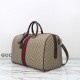 Replica Gucci 772314 Borsa a mano mini Ophidia in GG Supreme Nero Imitazione