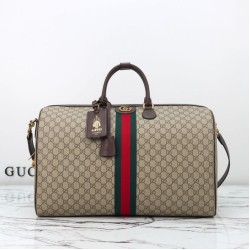 Replica Gucci 772314 Borsa a mano mini Ophidia in GG Supreme Nero Imitazione