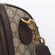 Replica Gucci 772314 Borsa a mano mini Ophidia in GG Supreme Nero Imitazione