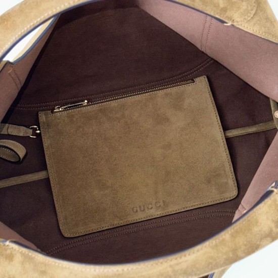 Replica Gucci 837466 Borsa a tracolla maxi Softbit oversize Rosa Imitazione