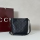 Replica Gucci 847090 Borsa a secchiello nano con GG Emblem in tessuto marrone Imitazione