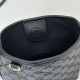 Replica Gucci 847090 Borsa a secchiello nano con GG Emblem in tessuto marrone Imitazione