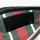 Replica Gucci 847090 Borsa a secchiello nano GG Emblem nera in pelle GG Imitazione
