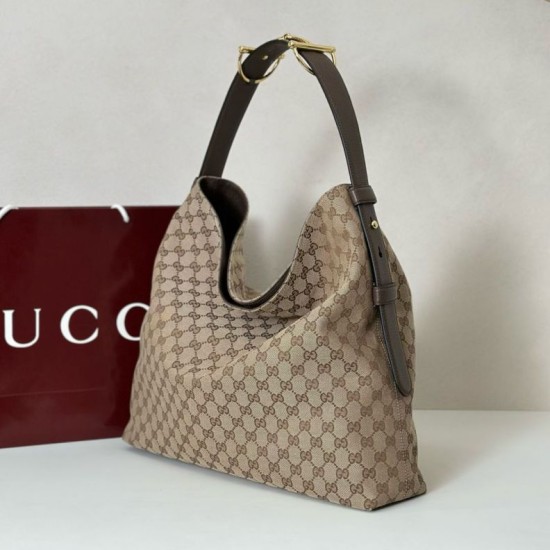 Replica Gucci 850546 850926 borsa tote grande Beatrix in tela GG Marrone Imitazione