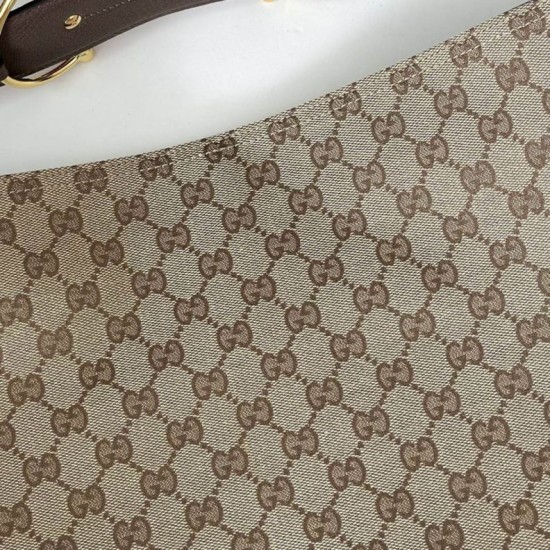 Replica Gucci 850546 850926 borsa tote grande Beatrix in tela GG Marrone Imitazione