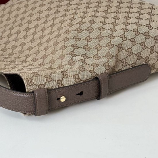 Replica Gucci 850546 850926 borsa tote grande Beatrix in tela GG Marrone Imitazione