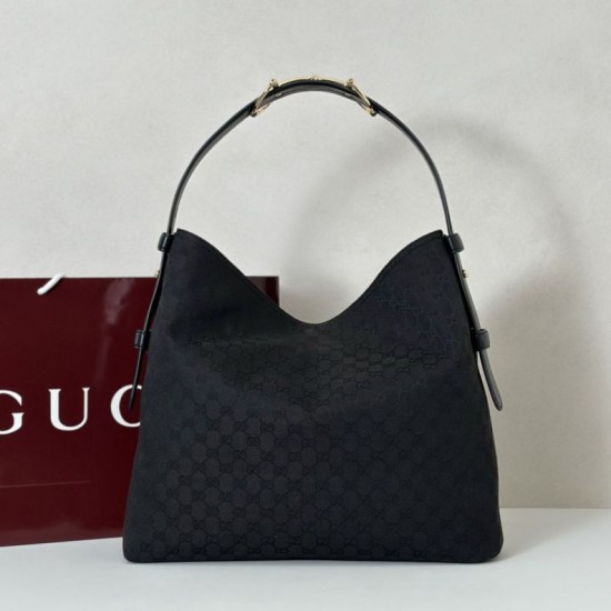 Replica Gucci 850546 850926 borsa tote grande Beatrix in tela GG Caffè Imitazione