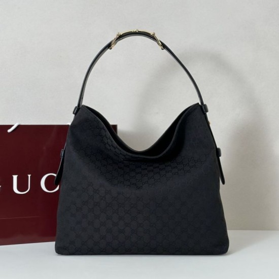 Replica Gucci 850546 850926 borsa tote grande Beatrix in tela GG Caffè Imitazione