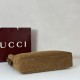 Replica Gucci 850546 850926 borsa tote grande Beatrix in pelle scamosciata Marrone Imitazione