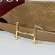 Replica Gucci 850546 850926 borsa tote grande Beatrix in pelle scamosciata Marrone Imitazione