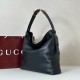 Replica Gucci 850546 850926 borsa tote grande Beatrix in morbida pelle liscia Nero Imitazione