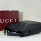 Replica Gucci 850546 850926 borsa tote grande Beatrix in morbida pelle liscia Nero Imitazione