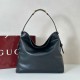 Replica Gucci 850546 850926 borsa tote grande Beatrix in morbida pelle liscia Nero Imitazione