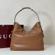 Replica Gucci 850546 850926 borsa tote grande Beatrix in morbida pelle liscia Marrone Imitazione