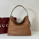Replica Gucci 850546 850926 borsa tote grande Beatrix in morbida pelle liscia Marrone Imitazione