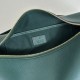 Replica Borsa a tracolla Gucci Half Horsebit Mini/media 860787 Pelle Granata Verde Imitazione