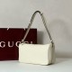 Replica Borsa a tracolla Gucci Half Horsebit Mini/media 860787 Pelle Granata Marrone Imitazione