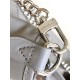 Replica Borsa a tracolla Louis Vuitton CarryAll Cargo Vibe PM M12579 Grigia Imitazione