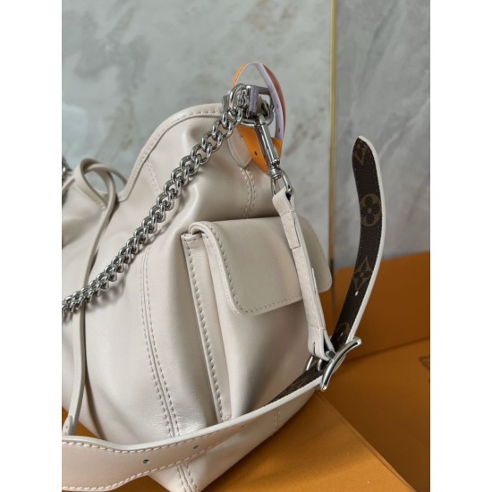 Replica Borsa a tracolla Louis Vuitton CarryAll Cargo Vibe PM M12919 Beige False Replica Borsa a tracolla Louis Vuitton CarryAll Cargo Vibe PM M12919 Beige Imitazione