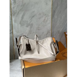 Replica Borsa a tracolla Louis Vuitton CarryAll Cargo Vibe PM M12919 Beige Imitazione