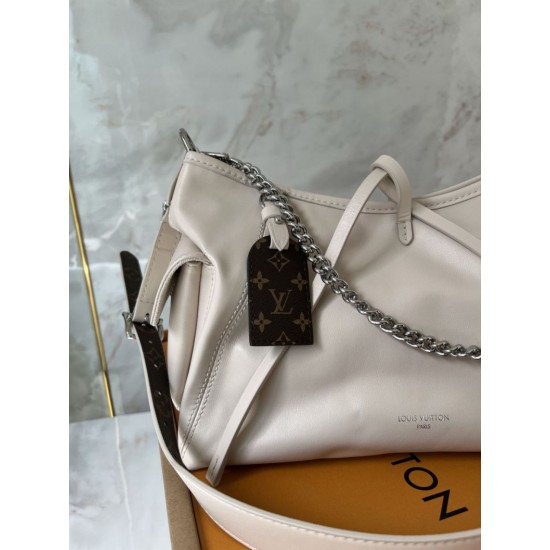 Replica Borsa a tracolla Louis Vuitton CarryAll Cargo Vibe PM M12919 Beige False Replica Borsa a tracolla Louis Vuitton CarryAll Cargo Vibe PM M12919 Beige Imitazione