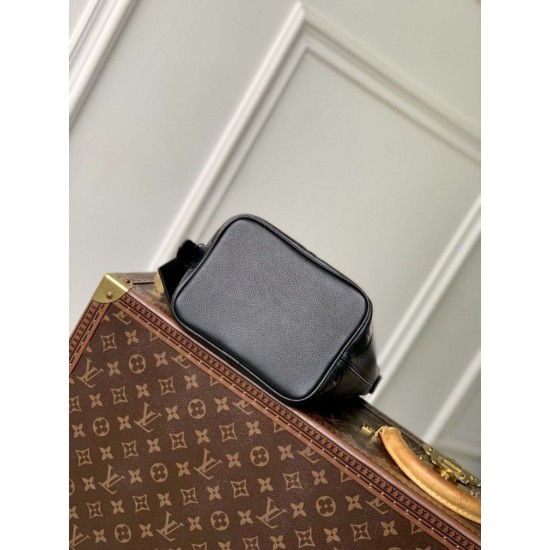 Replica Borsa a secchiello Louis Vuitton All In BB M13480 Nera Imitazione
