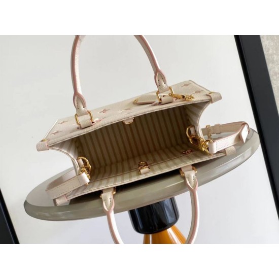 Replica Borsa Tote Louis Vuitton OnTheGo PM M14403 M45653 Imitazione