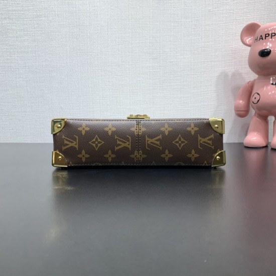 Replica Borsa a tracolla Louis Vuitton Trunkie M14526 Imitazione