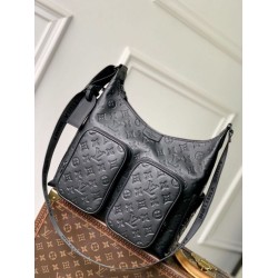 Replica Borsa cargo Hobo Louis Vuitton M14778 Nera Imitazione