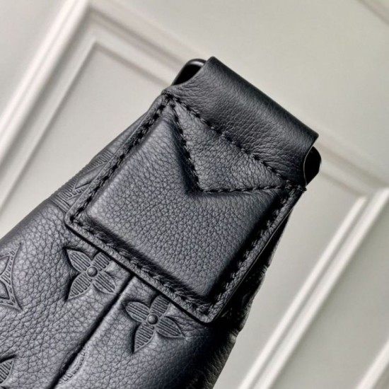 Replica Borsa cargo Hobo Louis Vuitton M14778 Nera Imitazione