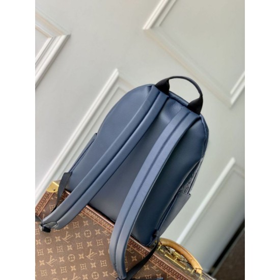 Replica Borsa zaino Discovery LV da uomo M14884 Blu Imitazione