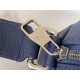 Replica Louis Vuitton Borsa da uomo Boarding Messenger LV Aerogram M15260 Blu Imitazione