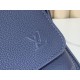 Replica Louis Vuitton Borsa da uomo Boarding Messenger LV Aerogram M15260 Blu Imitazione