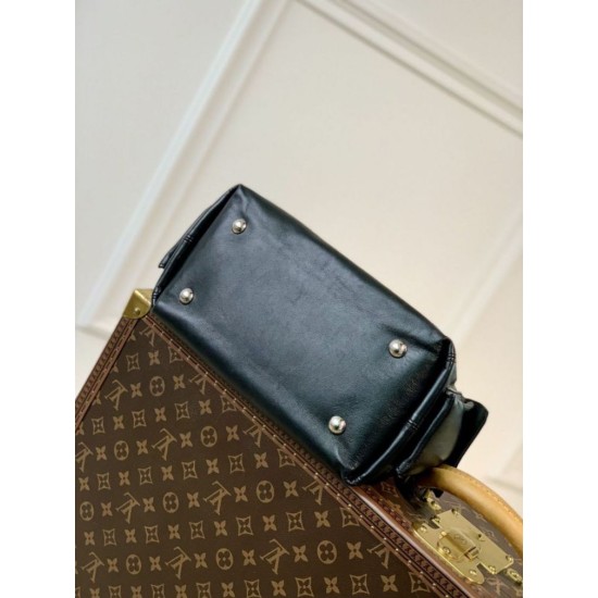 Replica Borsa a tracolla Louis Vuitton CarryAll Cargo Vibe PM M24861 Nera False Replica Borsa a tracolla Louis Vuitton CarryAll Cargo Vibe PM M24861 Nera Imitazione