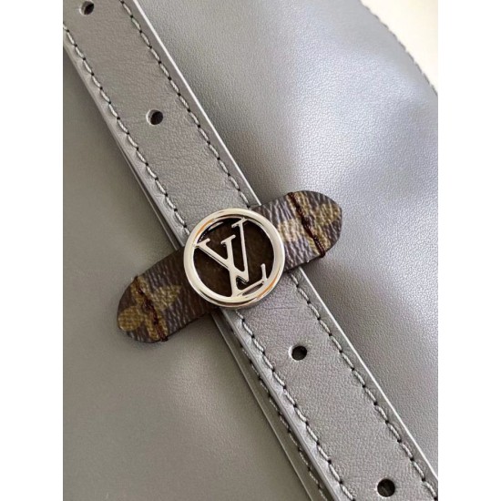 Replica Borsa LV CarryAll Cargo Vibe MM M25143 Grigia False Replica Borsa LV CarryAll Cargo Vibe MM M25143 Grigia Imitazione