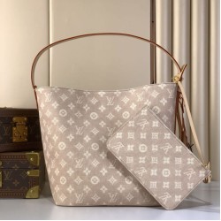 Replica Borsa a secchiello Louis Vuitton All In GM M25727 Firma Meowgram Imitazione