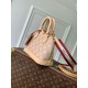 Replica Borsa Louis Vuitton Alma BB M25728 Firma Meowgram Imitazione