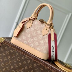 Replica Borsa Louis Vuitton Alma BB M25728 Firma Meowgram Imitazione