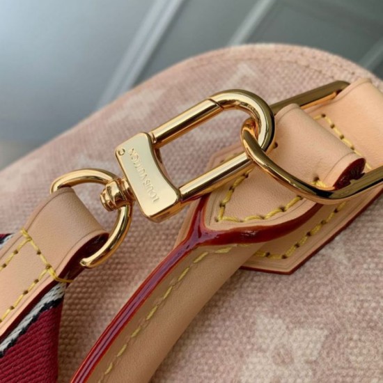 Replica Borsa Louis Vuitton Alma BB M25728 Firma Meowgram Imitazione