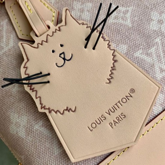 Replica Borsa Louis Vuitton Alma BB M25728 Firma Meowgram Imitazione