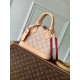 Replica Borsa Louis Vuitton Alma BB M25728 Firma Meowgram Imitazione