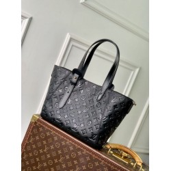Replica Borsa a secchiello Louis Vuitton All In One PM M25858 Nera Imitazione