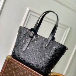 Replica Borsa a secchiello Louis Vuitton All In One PM M25858 Nera Imitazione