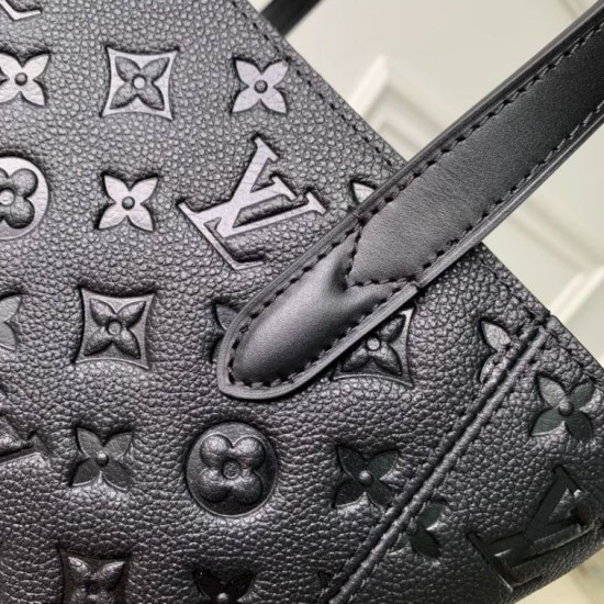Replica Borsa a secchiello Louis Vuitton All In One PM M25858 Nera Imitazione