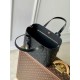 Replica Borsa a secchiello Louis Vuitton All In One PM M25858 Nera Imitazione