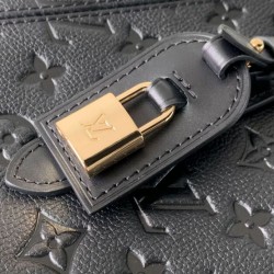 Replica Borsa a secchiello Louis Vuitton All In One PM M25858 Nera Imitazione