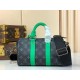 Replica Borsa Keepall Bandoulière 25 M25885 Verde Imitazione