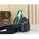 Replica Borsa Keepall Bandoulière 25 M25885 Verde Imitazione