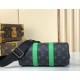 Replica Borsa Keepall Bandoulière 25 M25885 Verde Imitazione